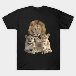 Lion Family in Kenya / Africa T-Shirt